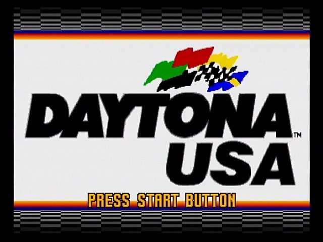Daytona USA screenshot 3 for Sega Saturn